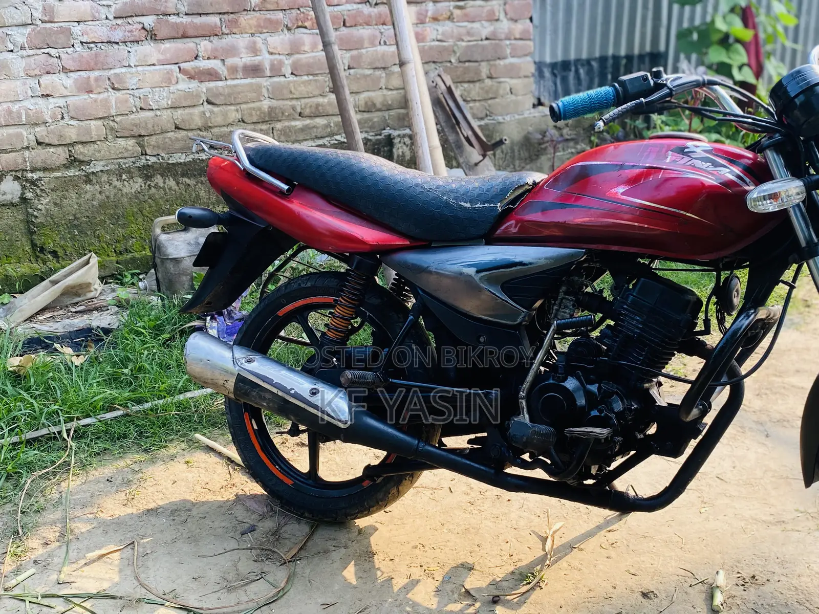 Bajaj Platina 100 2010 Red