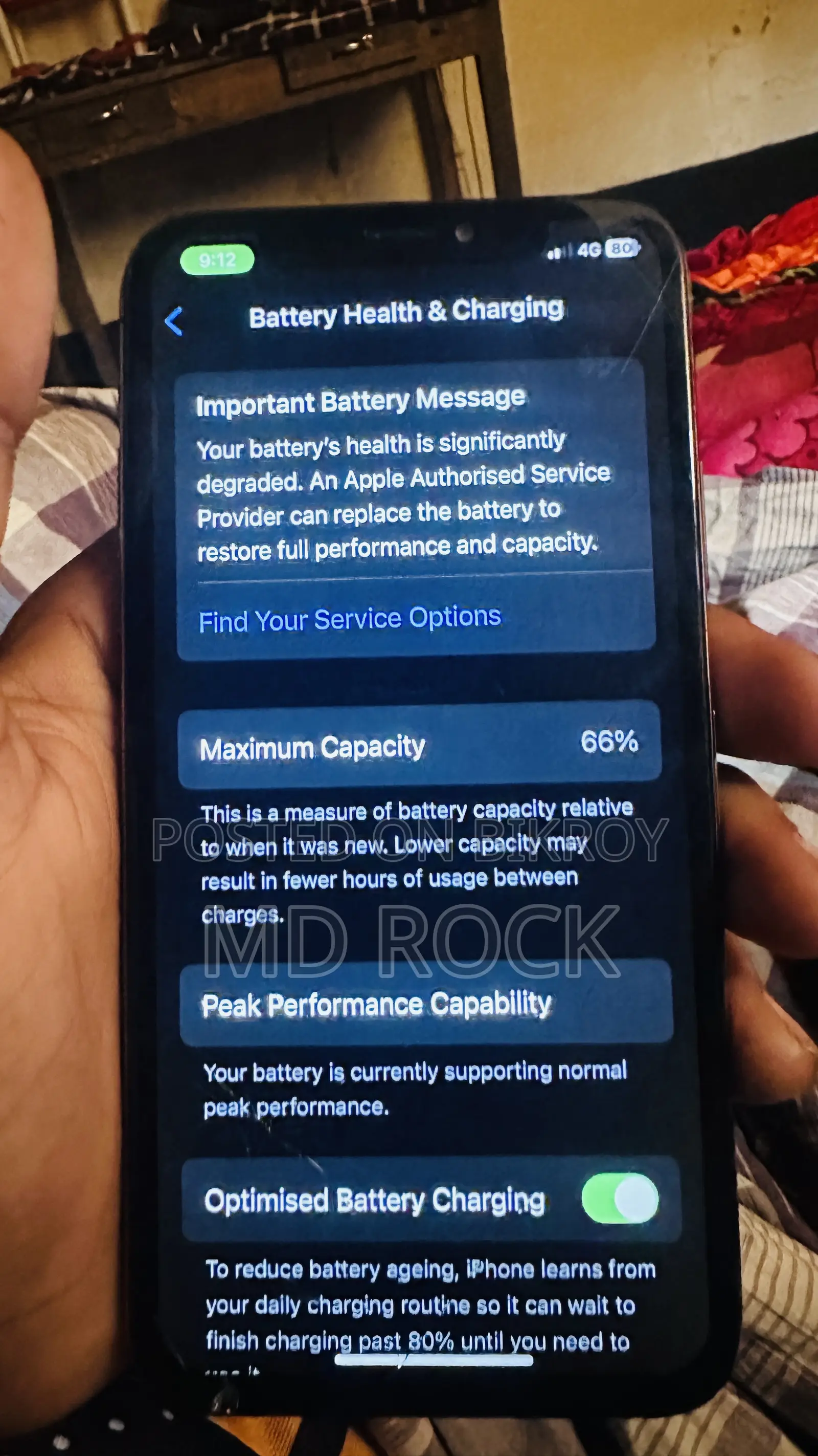 Apple iPhone XS 256 GB Gold