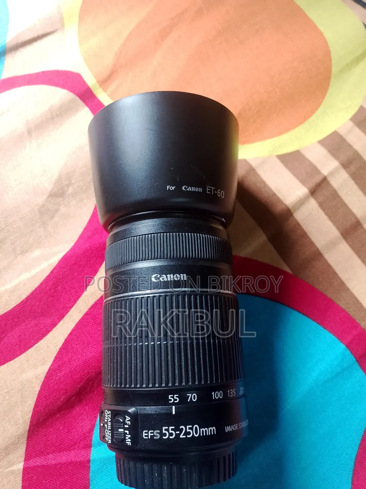 Camera is like brand new, selling because I am busy with work