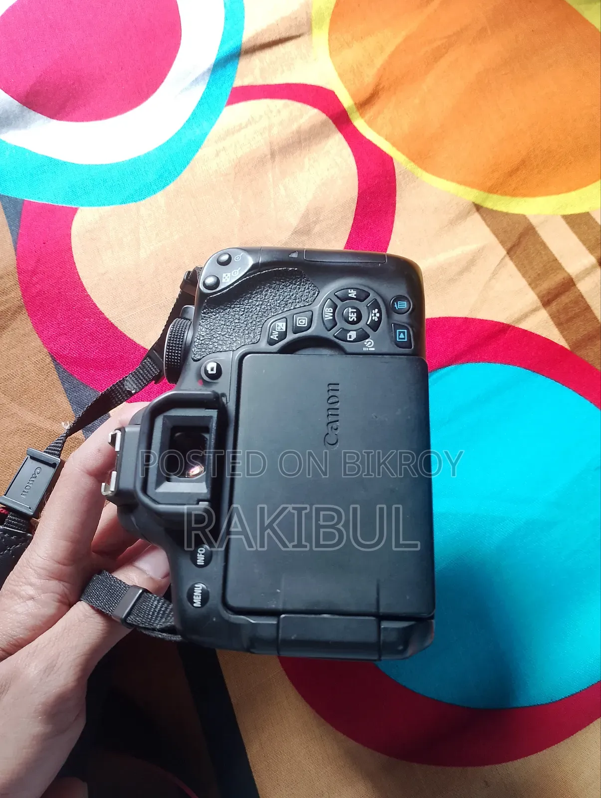 Camera is like brand new, selling because I am busy with work