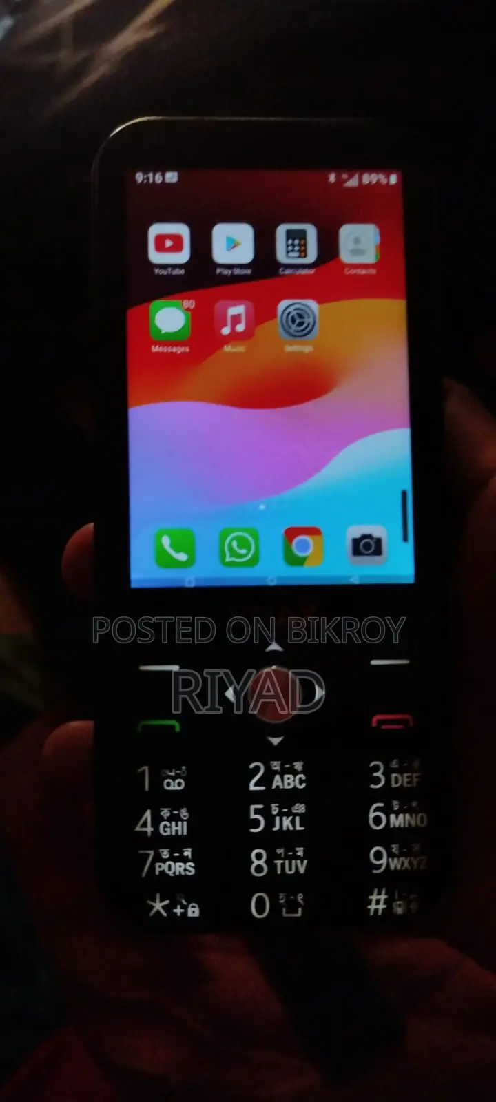 New Oppo A16K 64 GB Black
