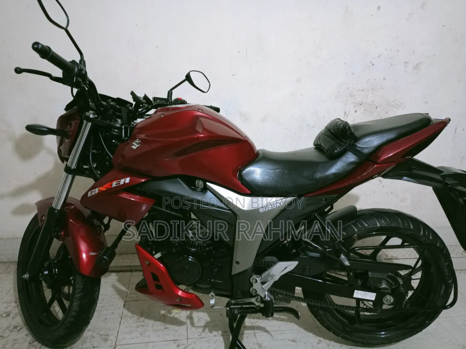 Suzuki Gixxer Monotone 2024