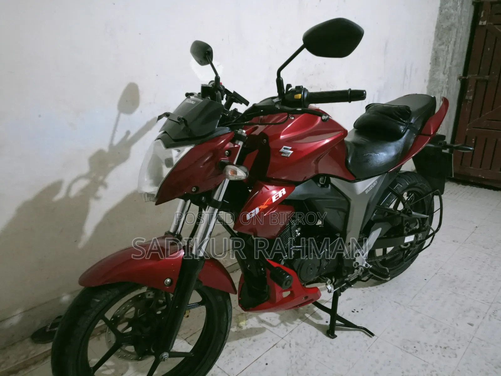 Suzuki Gixxer Monotone 2024