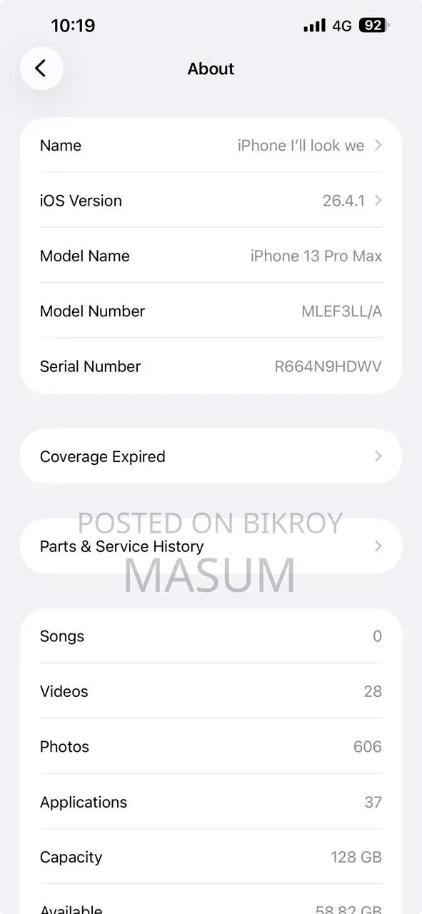 Apple iPhone 13 Pro Max 128 GB Gold