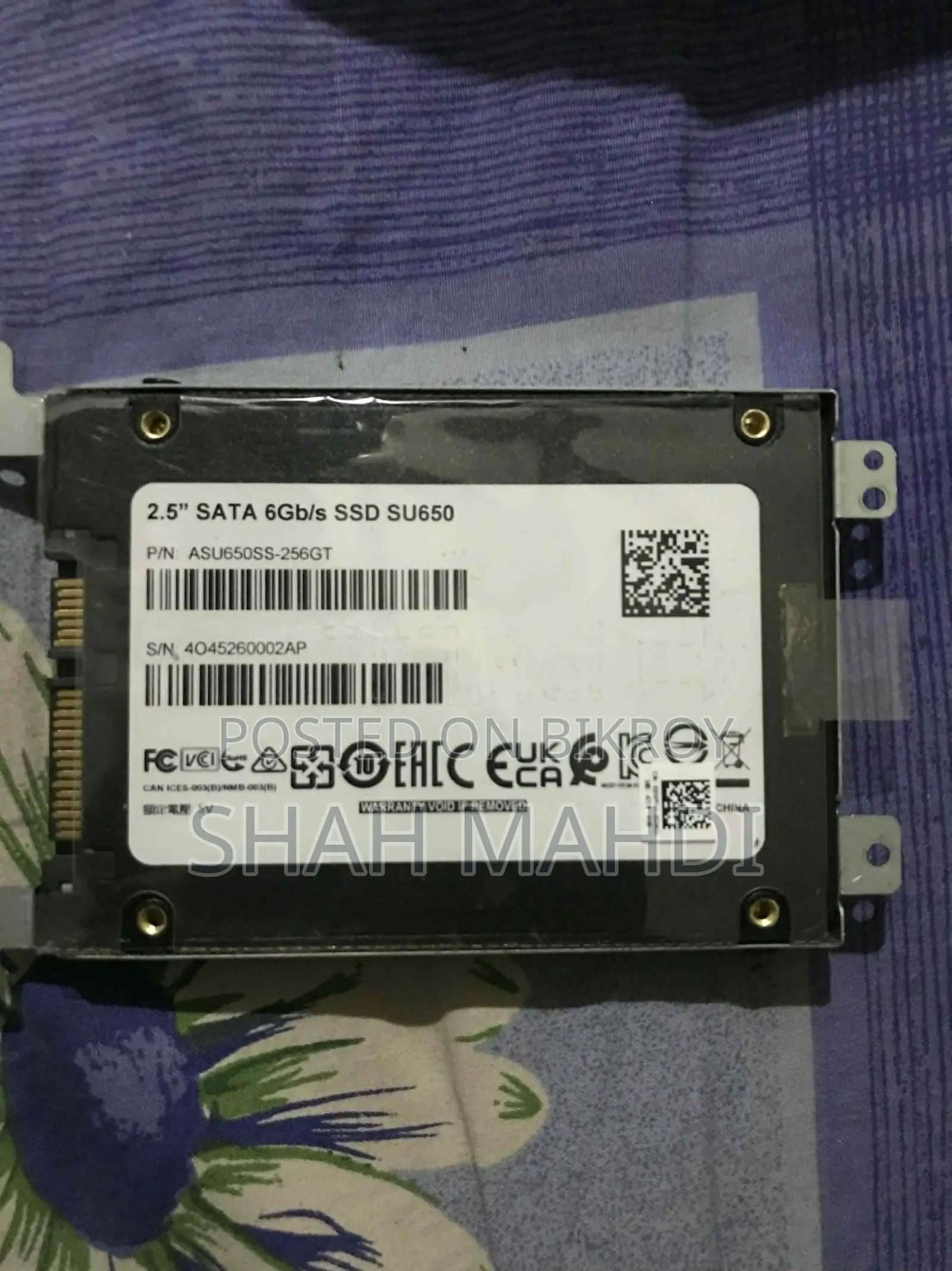 Adata Su650 256gb 2.5 Inch Sataiii Ssd