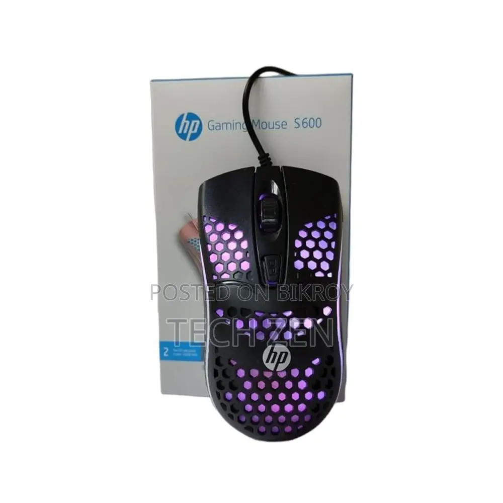 Gaming Mouse S600 Hp RGB Gaming Mouse