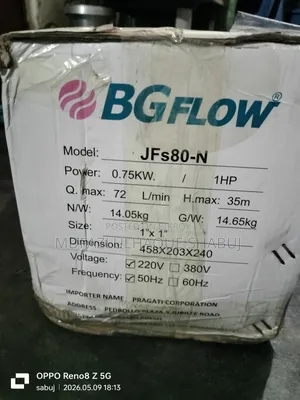 Bg Flow Water Pump