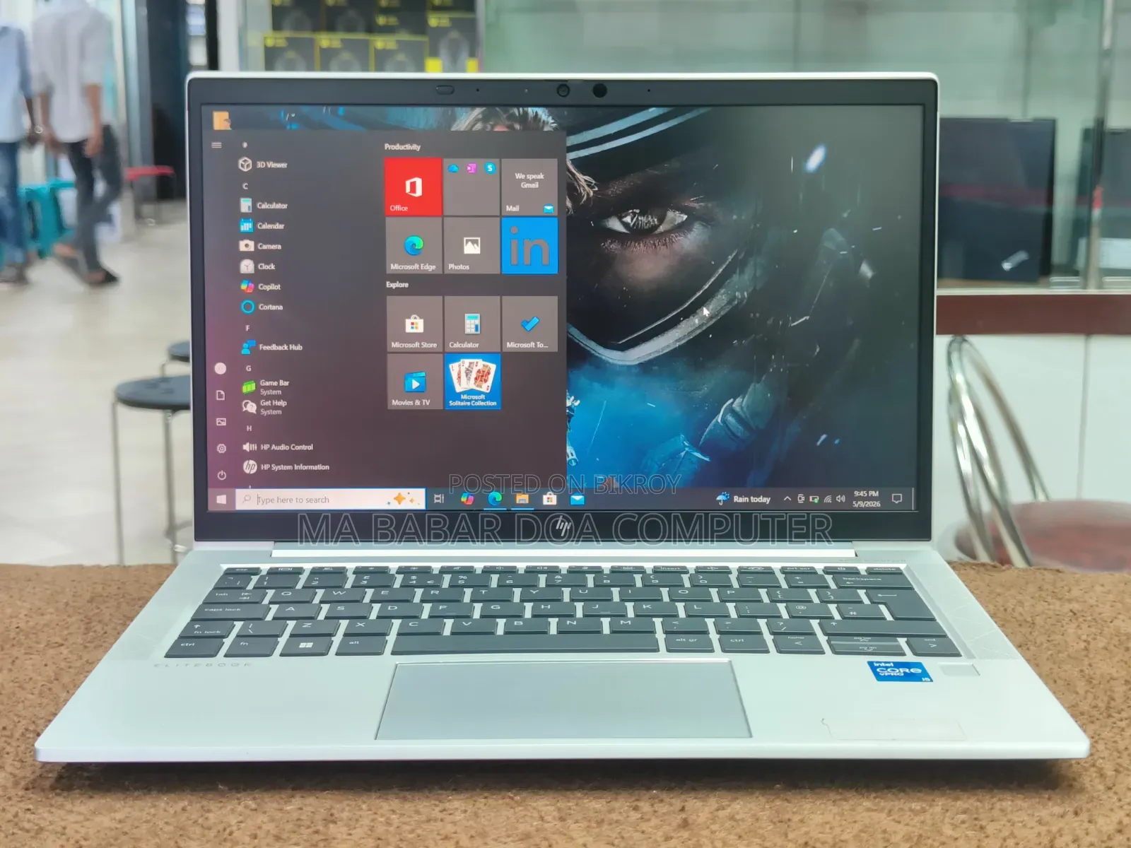 Laptop HP EliteBook 830 G8 8GB Intel Core I5 SSD 256GB