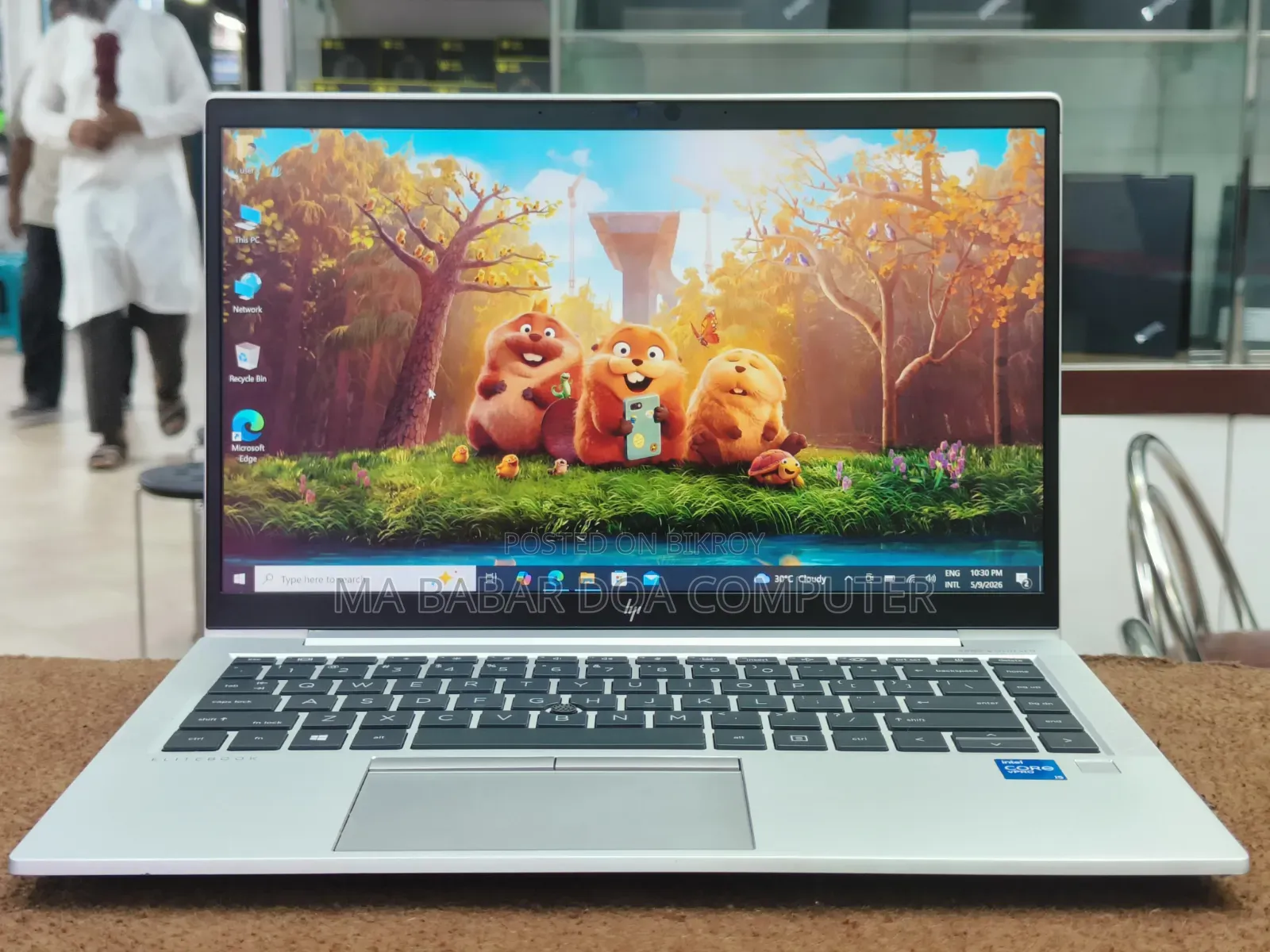 Laptop HP EliteBook 840 G8 8GB Intel Core I5 SSD 256GB
