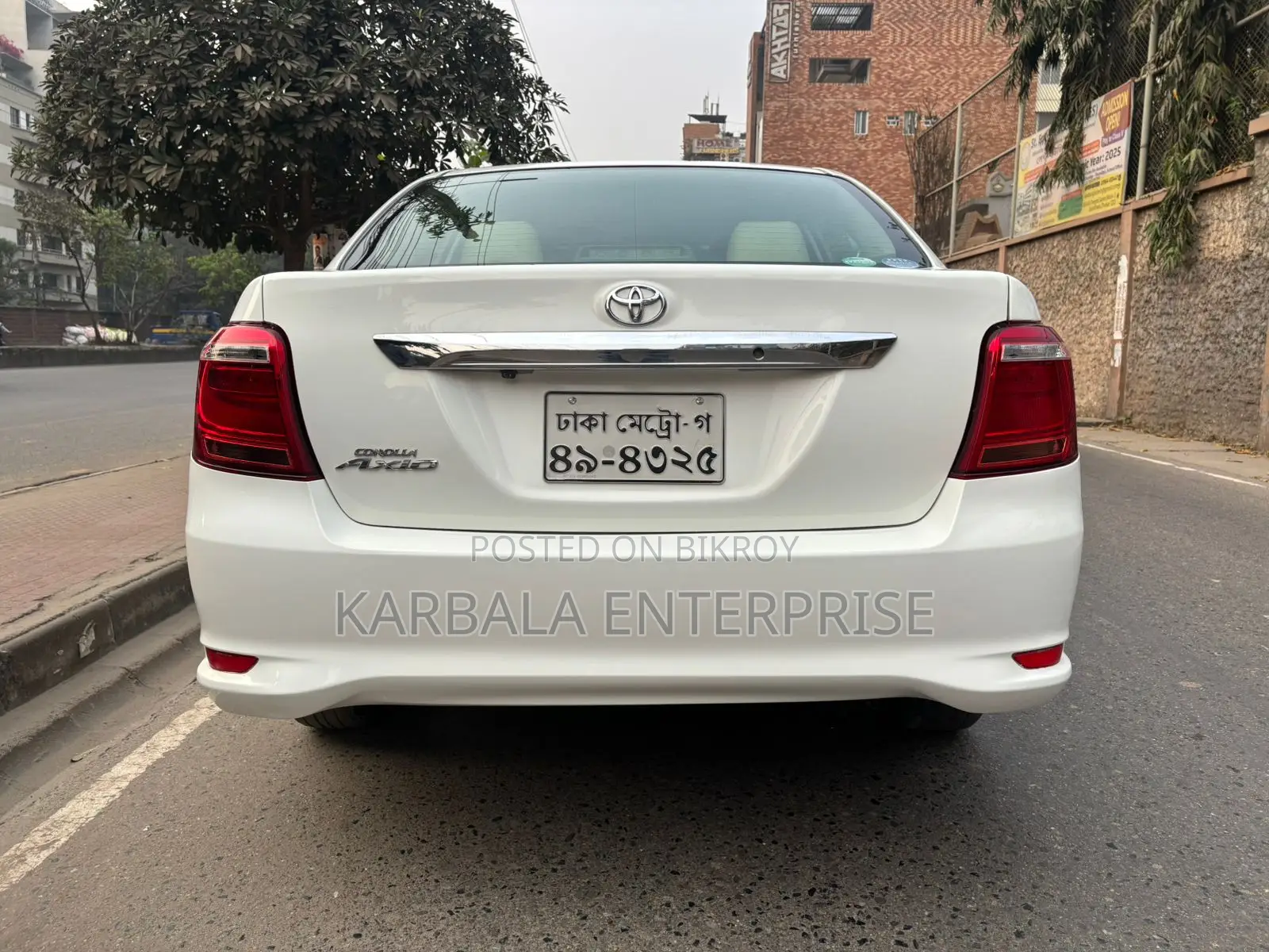 Toyota Axio 2017 White