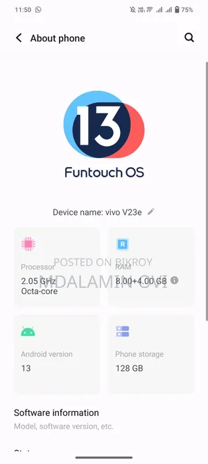 Vivo V23 5G 128 GB