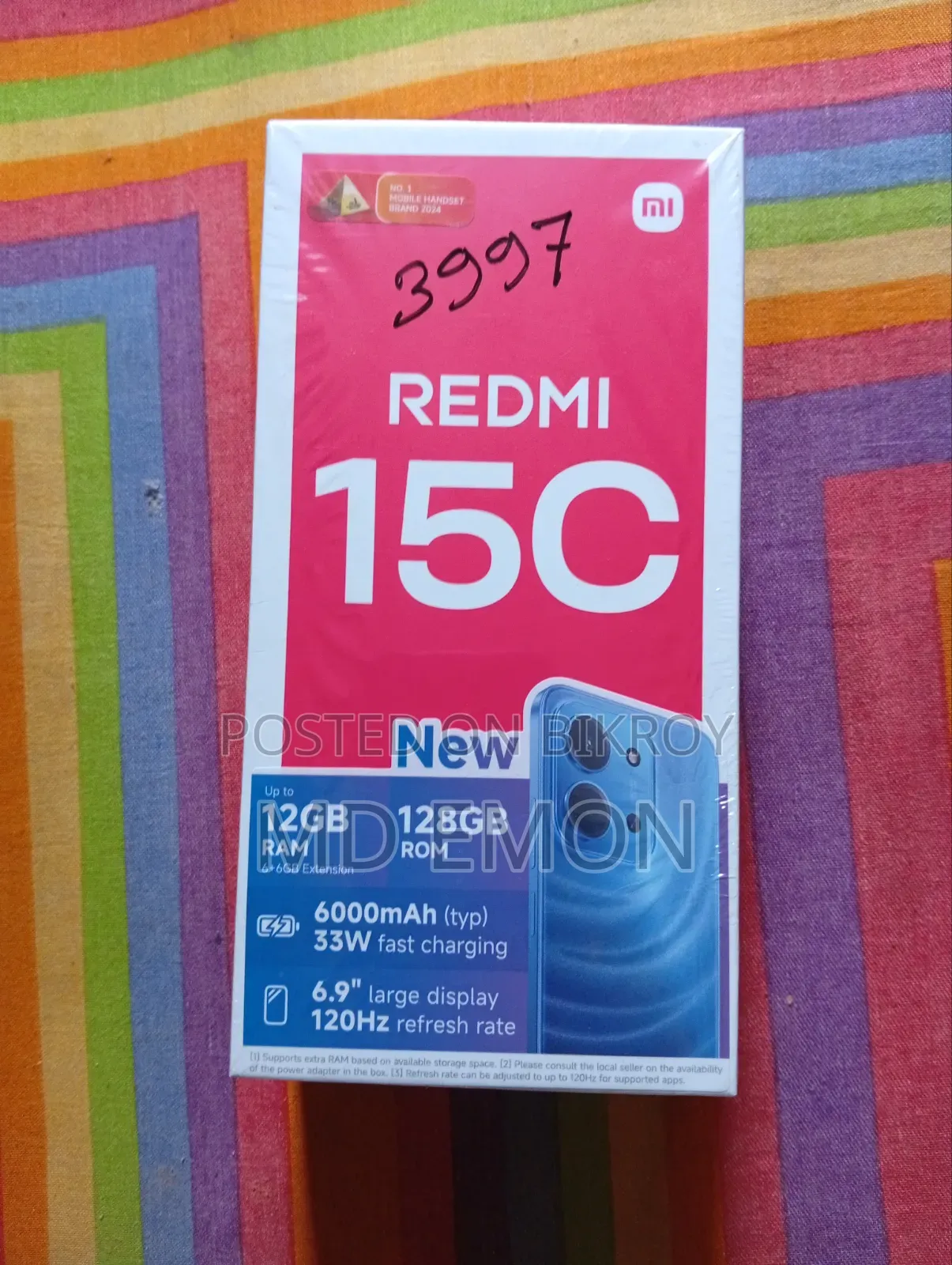 Xiaomi Redmi 15C 4G 128 GB Black