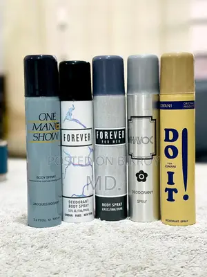 Body Spray Combo 5pcs | Long Lasting Fragrance Deal for Men!