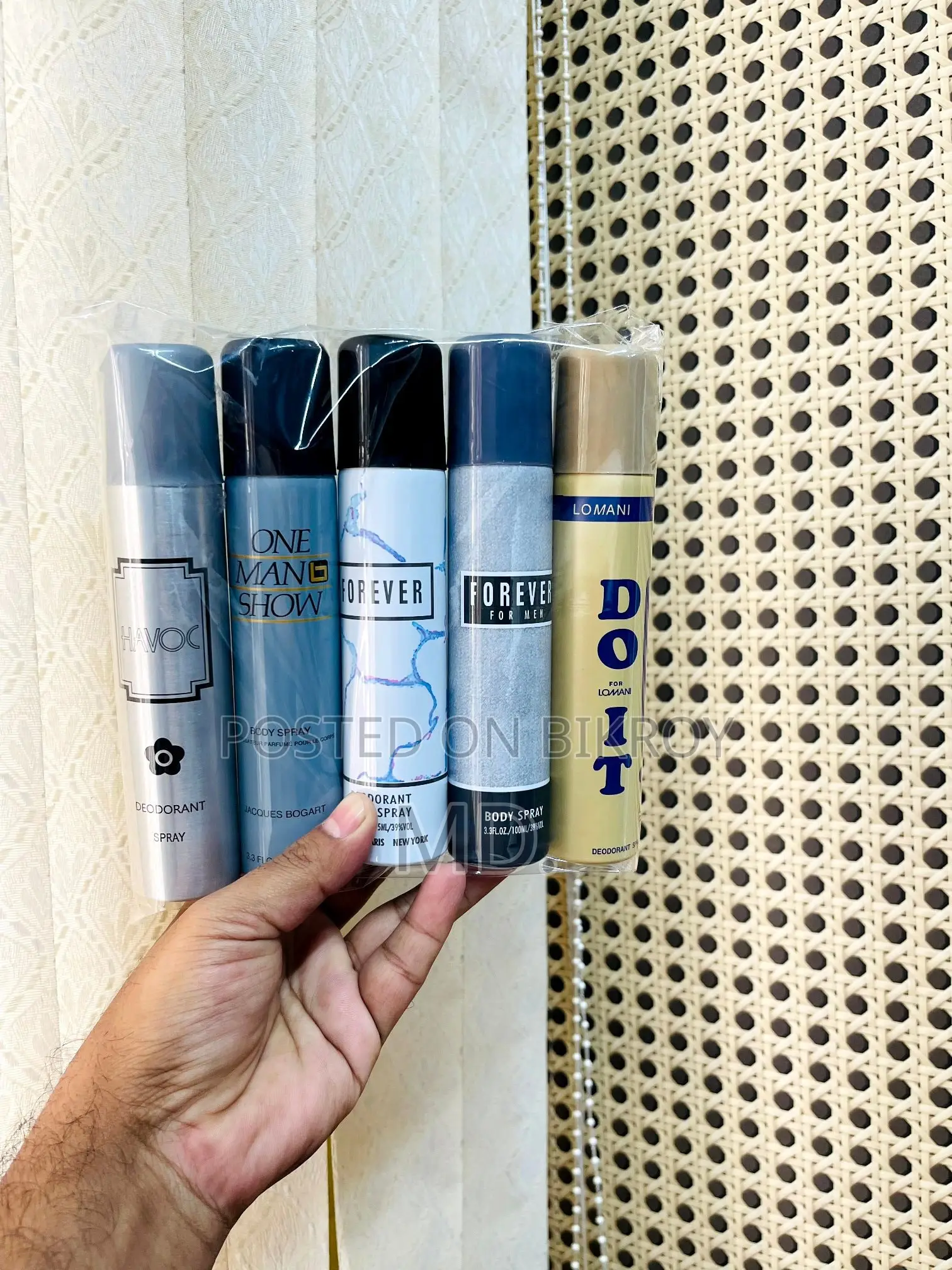 Body Spray Combo 5pcs | Long Lasting Fragrance Deal for Men!