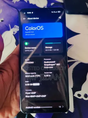 New Oppo A95 128 GB Blue