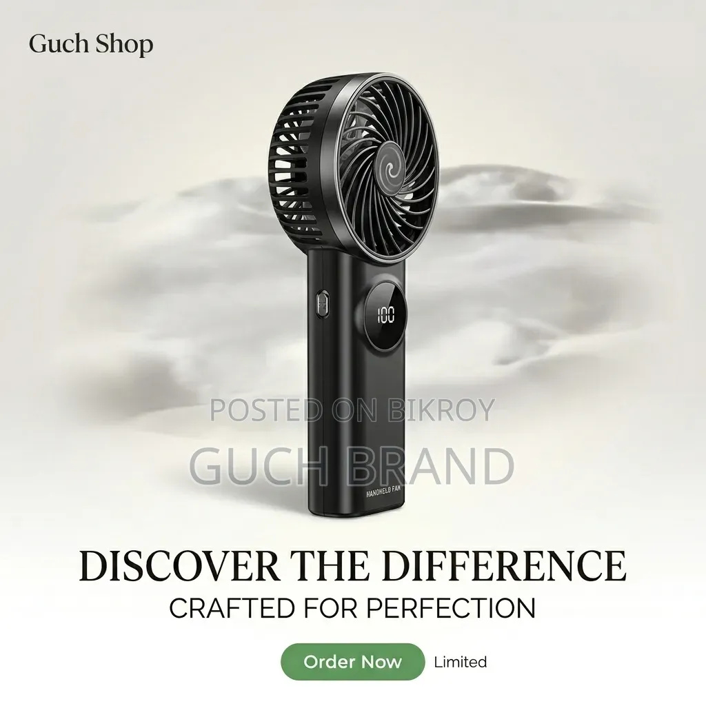 Sm-918 Rechargeable Handheld Fan: The Ultimate Comfort Solution for Unbearable Heat!