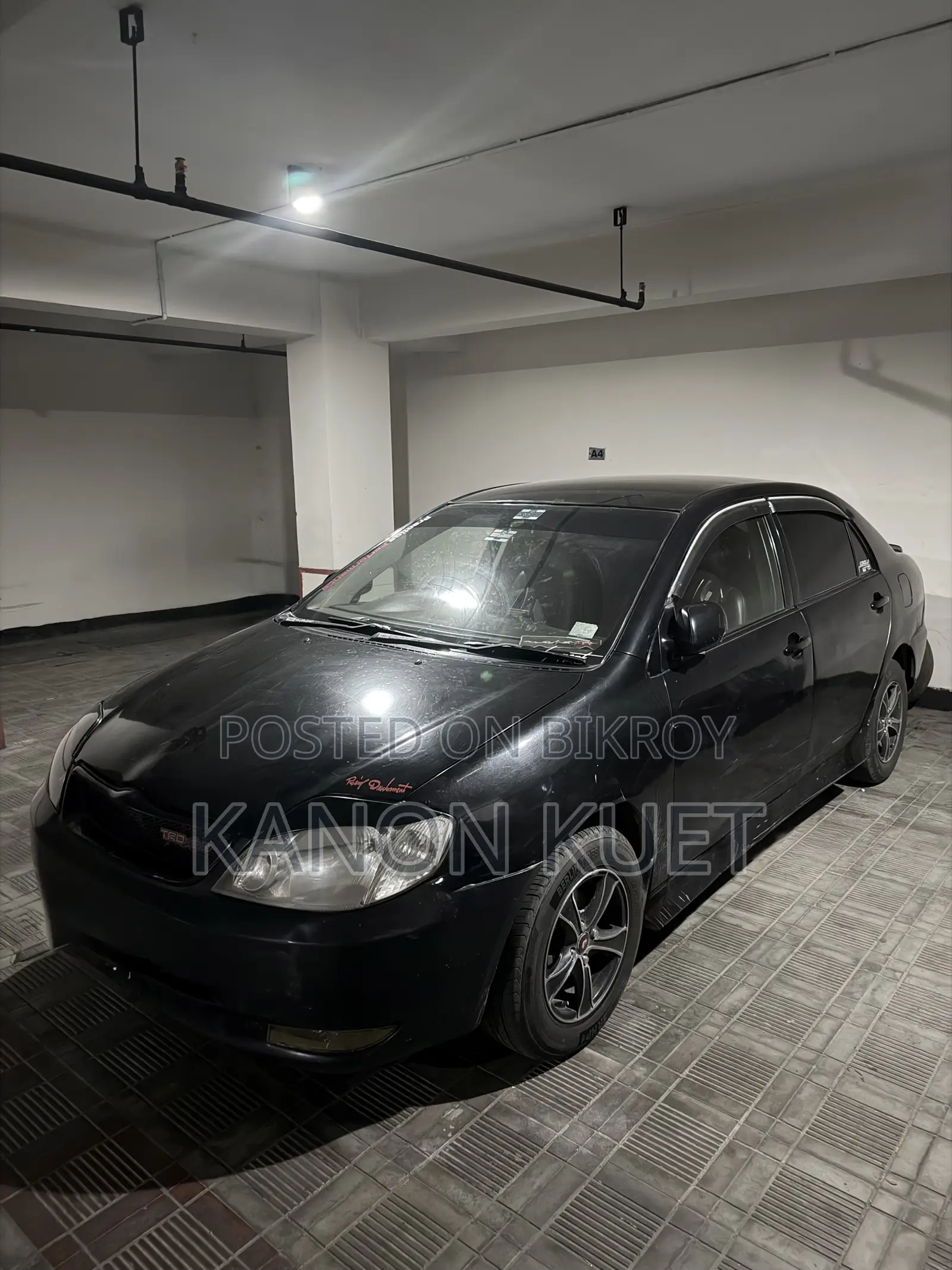 Toyota Corolla 2002 Black