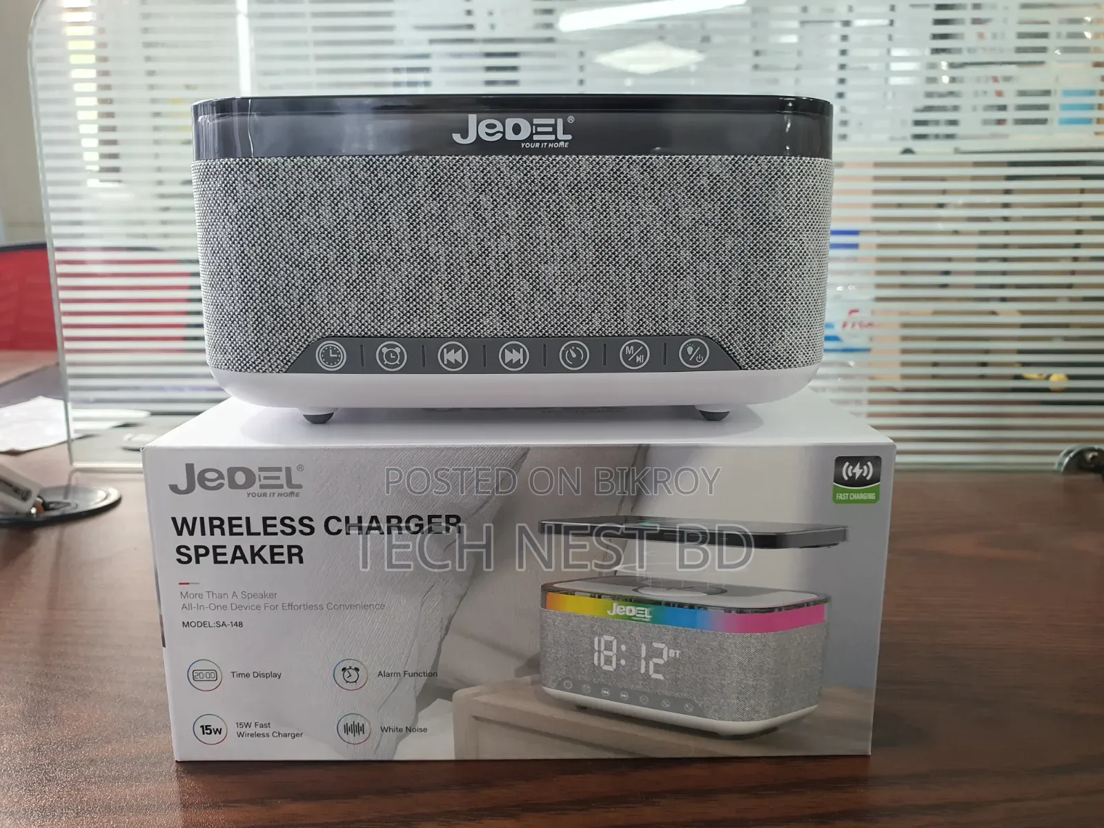 Jedel Sa-148 Wireless Charger Speaker