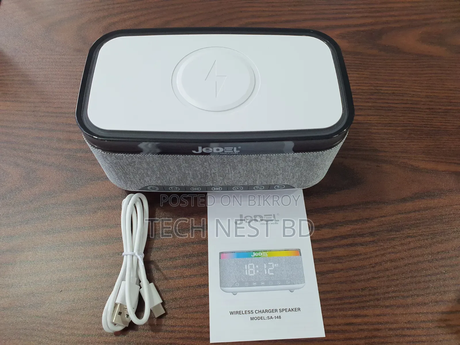 Jedel Sa-148 Wireless Charger Speaker