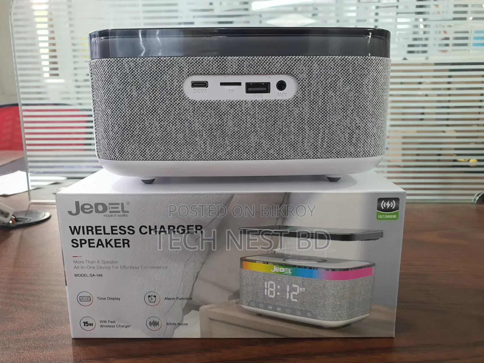 Jedel Sa-148 Wireless Charger Speaker