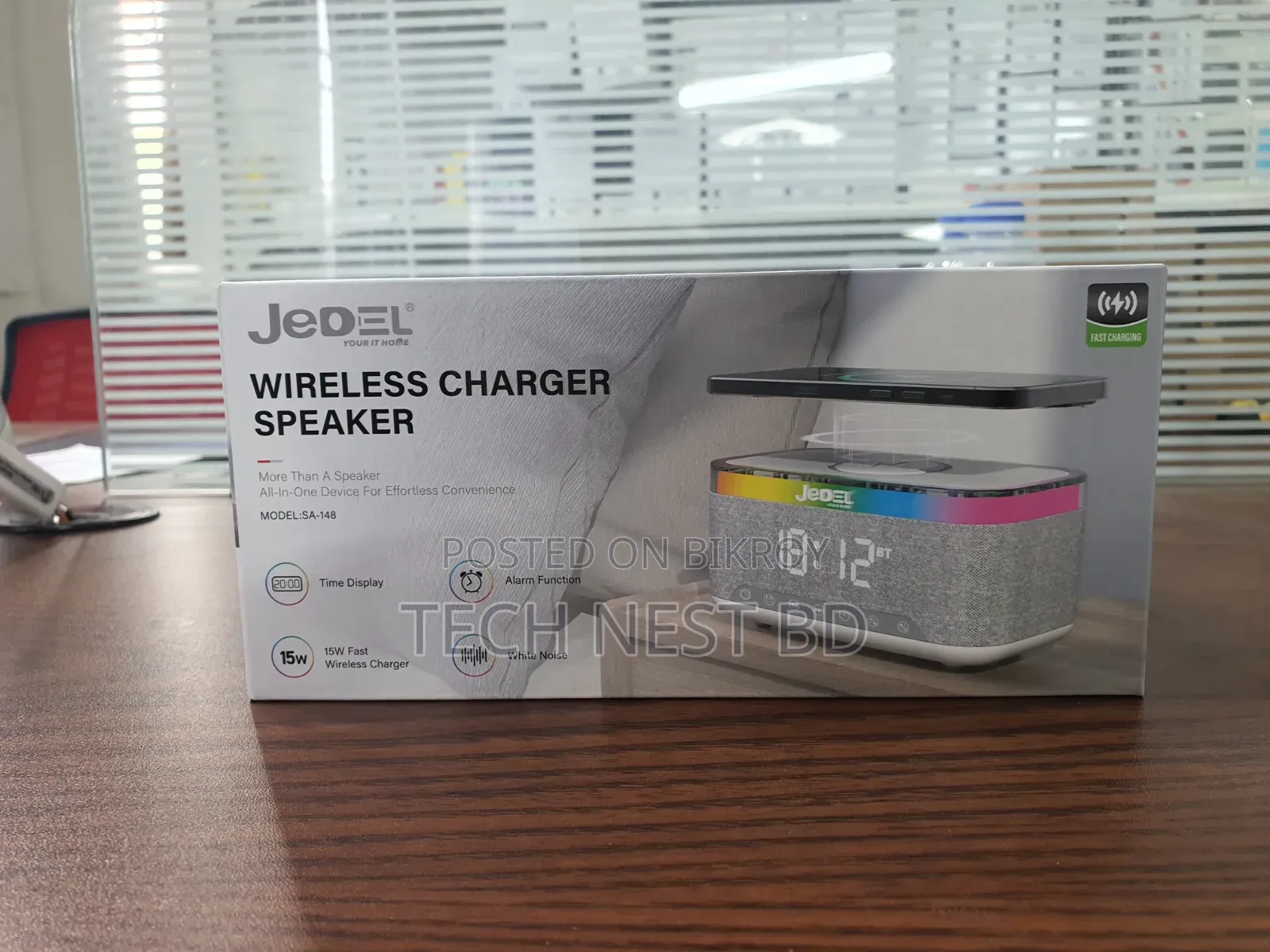Jedel Sa-148 Wireless Charger Speaker