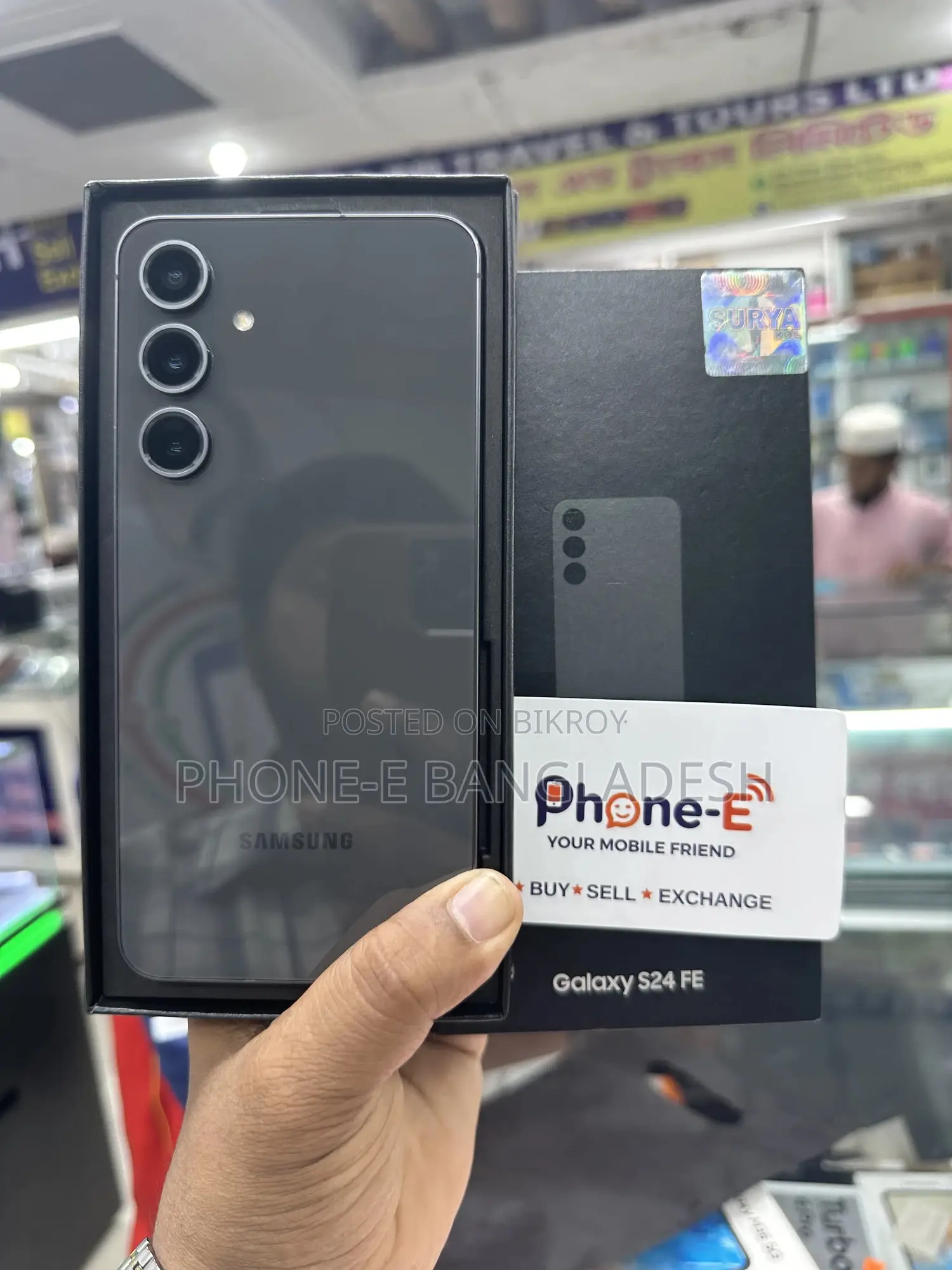 Samsung Galaxy S24 FE 256 GB Black