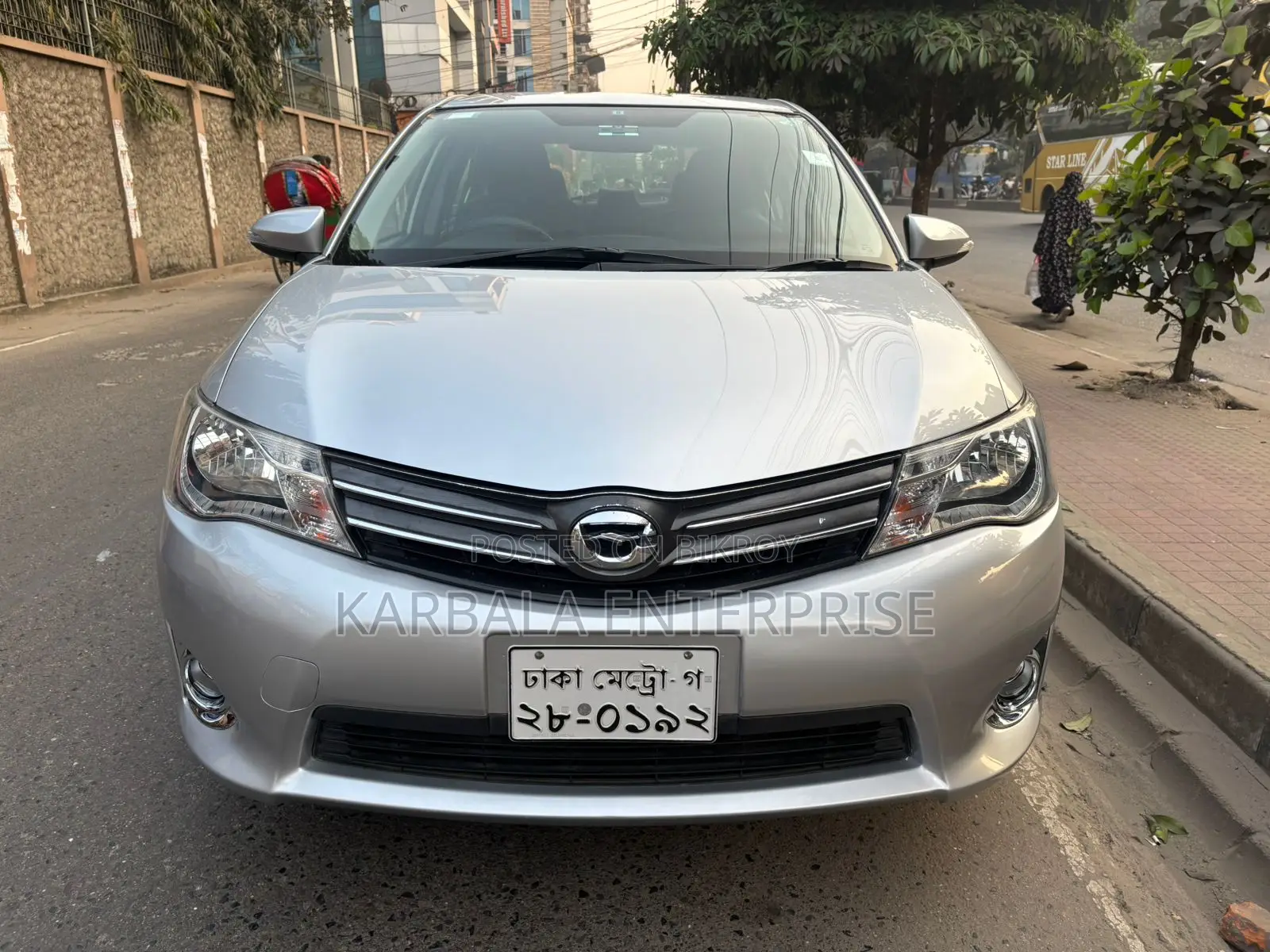 Toyota Axio 2014 Silver