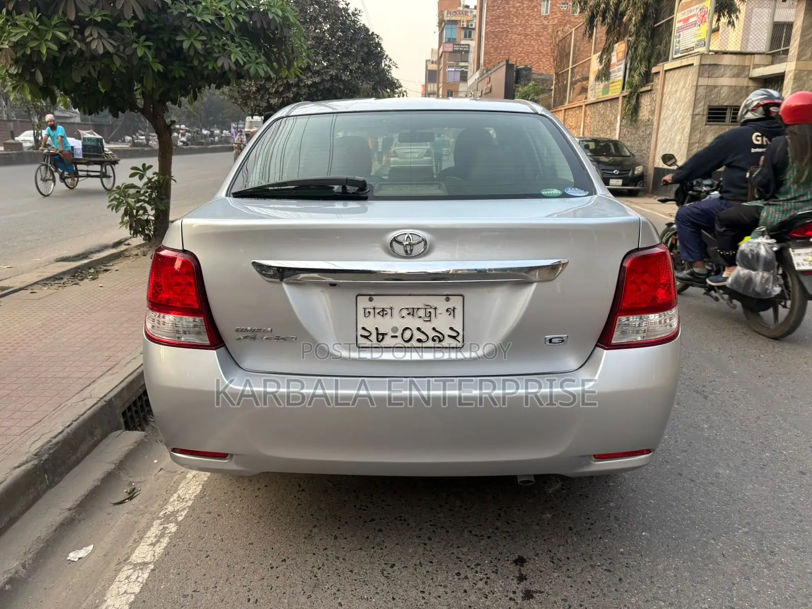 Toyota Axio 2014 Silver