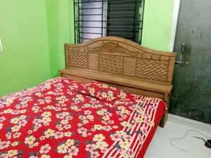 সেগুন কাঠের খাট ৬/৭ ফিট