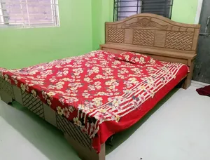 সেগুন কাঠের খাট ৬/৭ ফিট