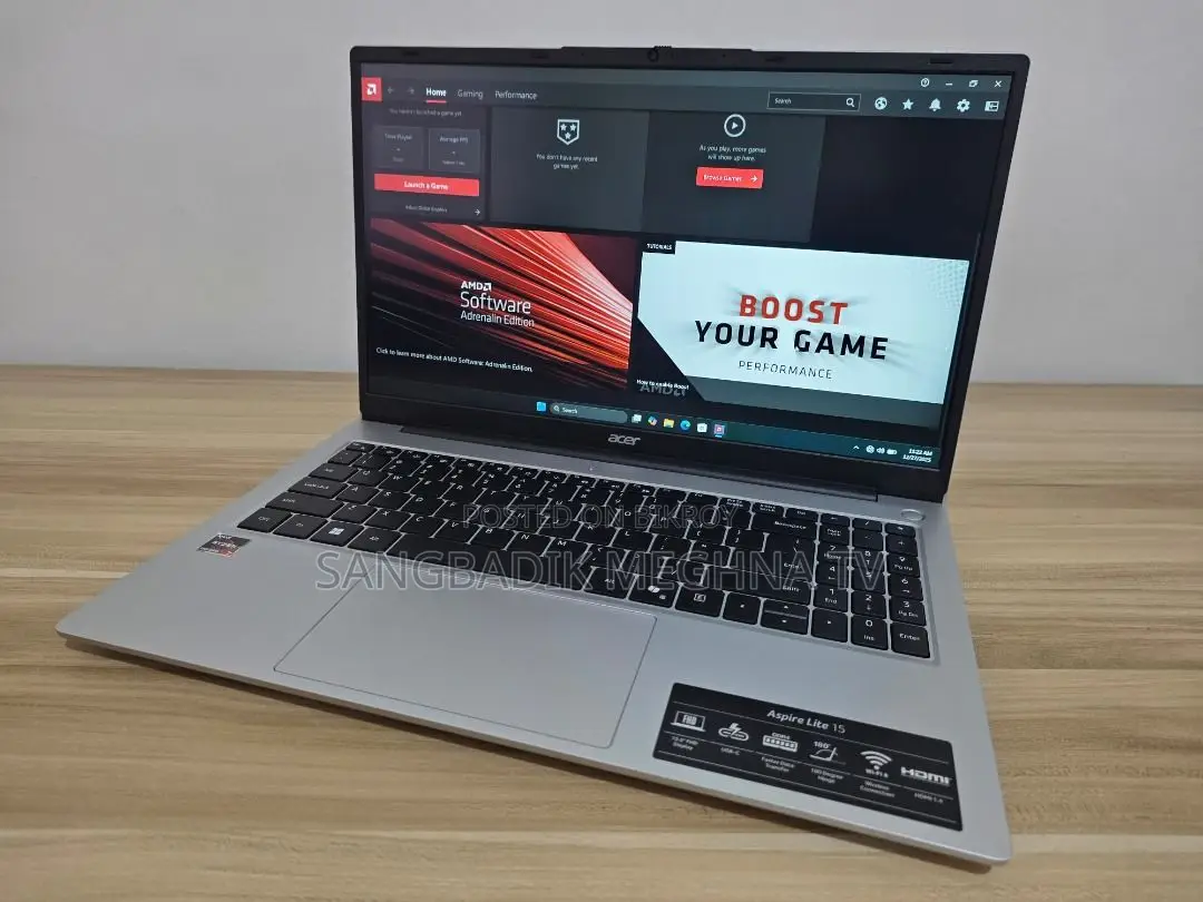 Laptop Acer 8GB AMD Ryzen SSD 512GB