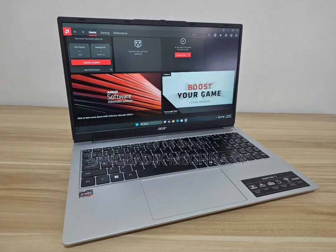 Laptop Acer 8GB AMD Ryzen SSD 512GB