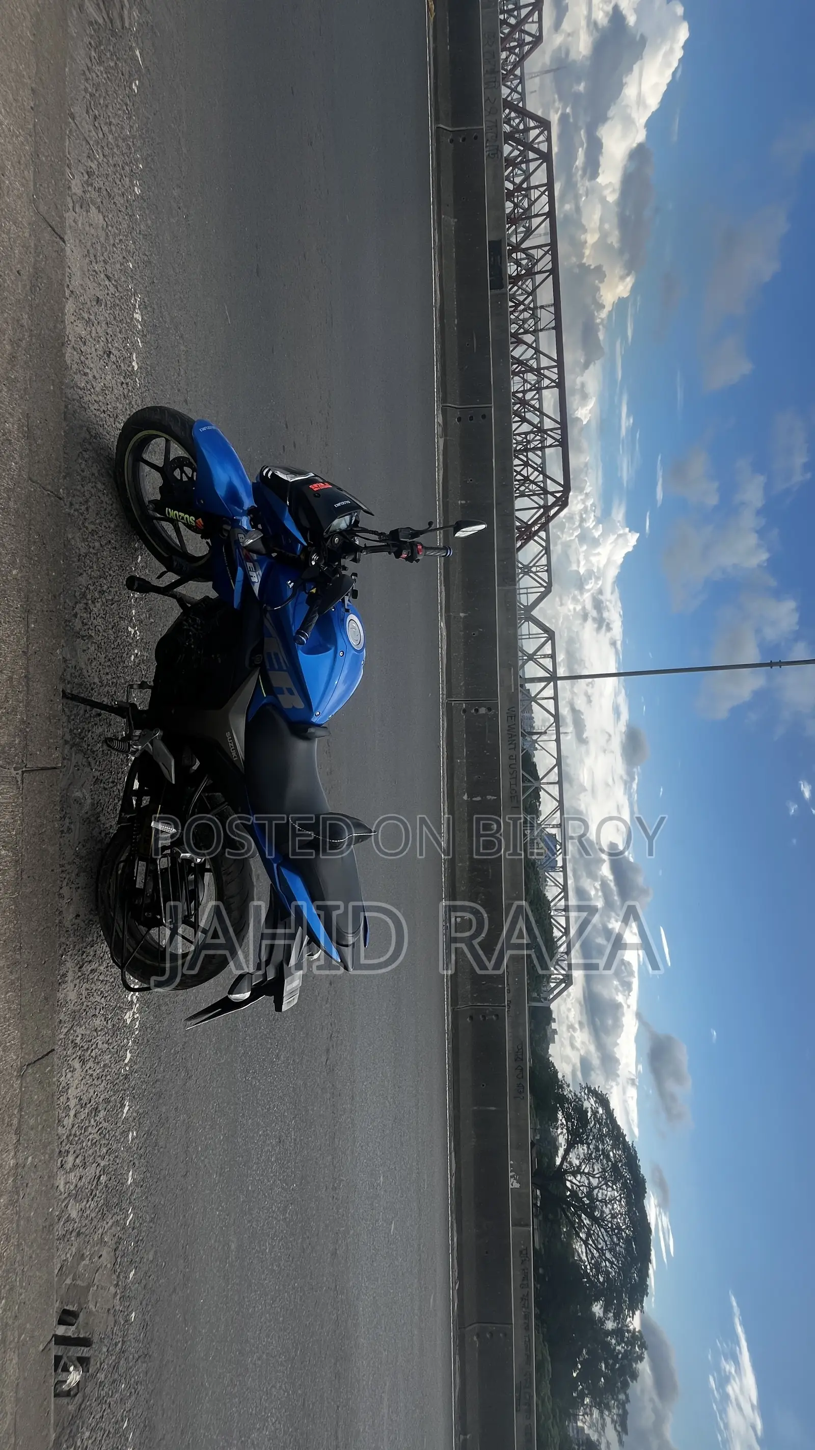 Suzuki Gixxer Monotone 2023 Blue