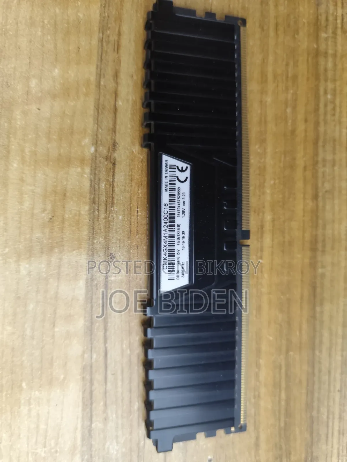 Corsair Vengence 4gb Ddr4 2400mhz