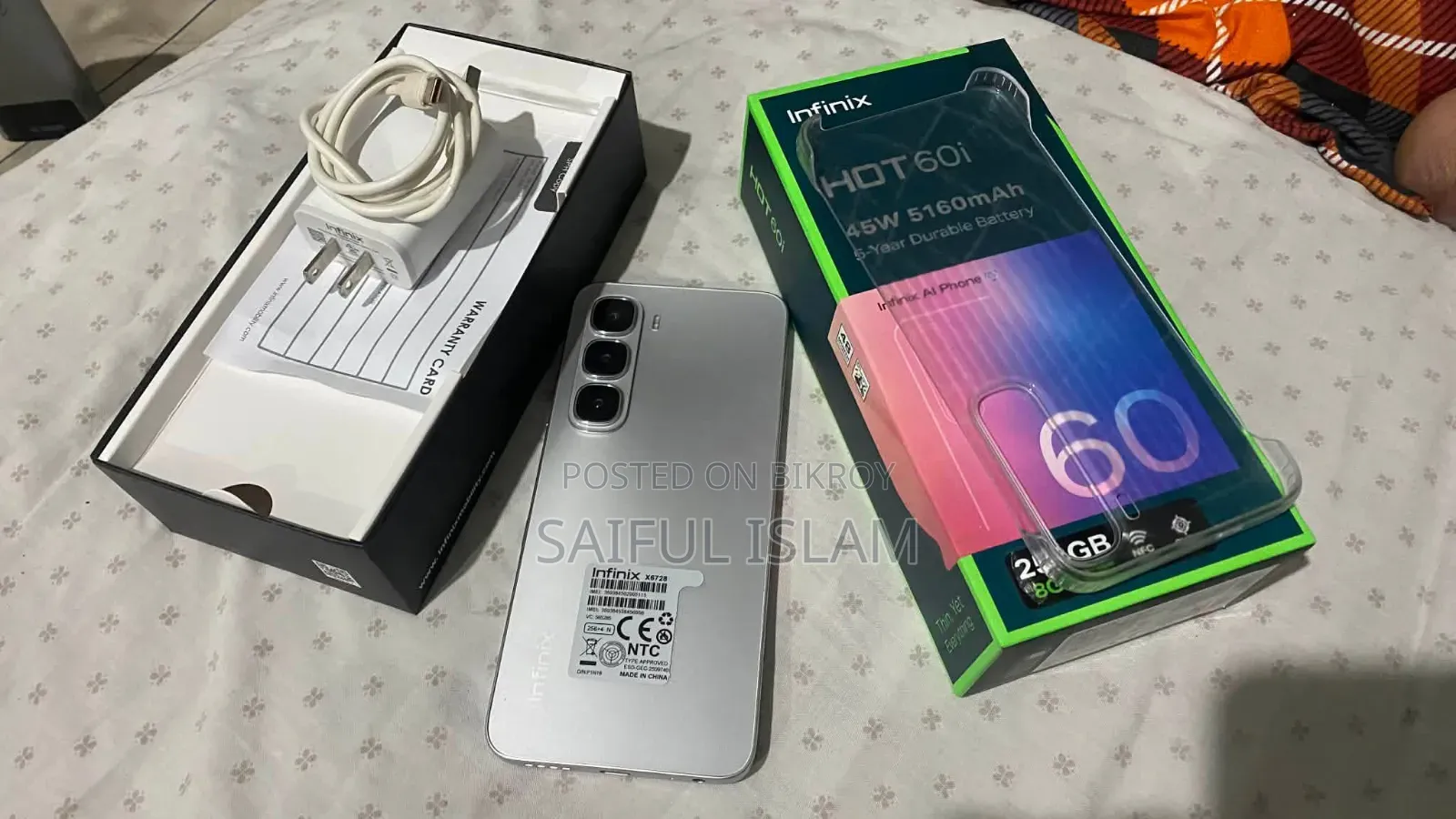 Infinix Hot 16 GB White
