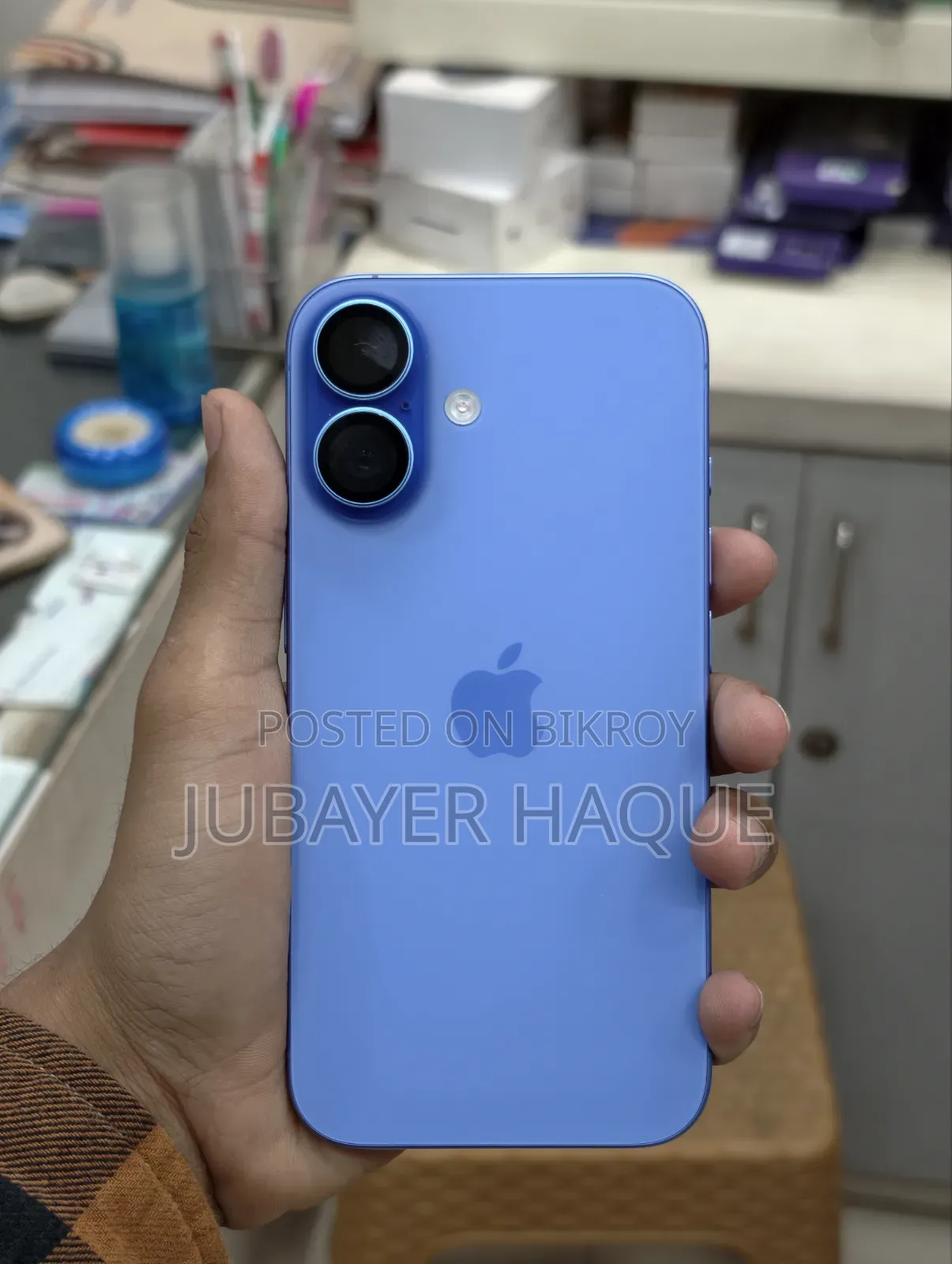 New Apple iPhone 16 128 GB Blue