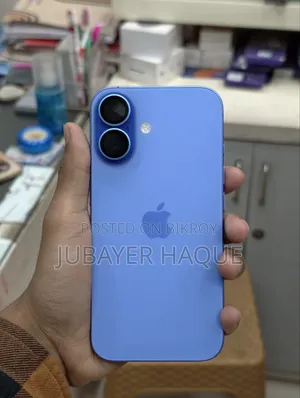 New Apple iPhone 16 128 GB Blue