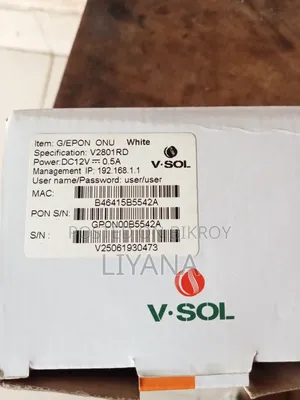 V • Sol (Xpon) Onu