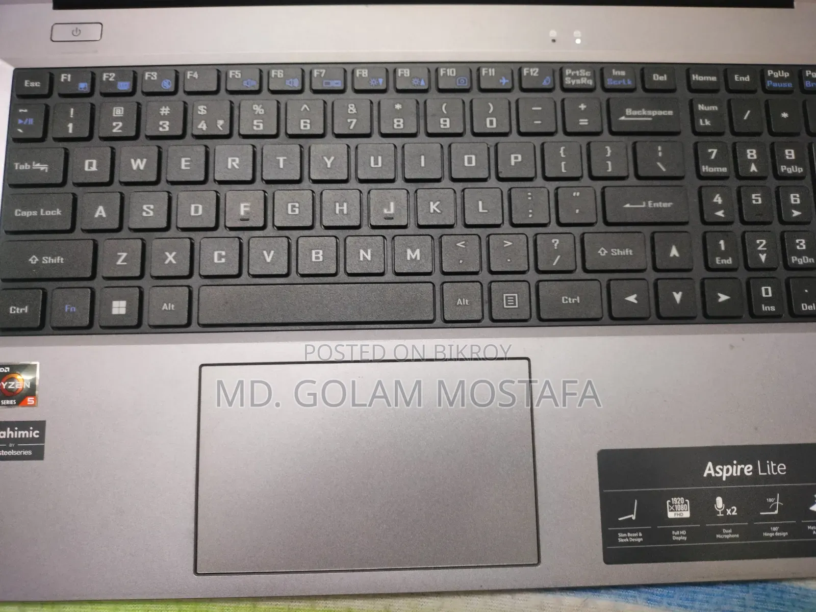 Laptop Acer Aspire 1100X 8GB AMD Ryzen 5 SSD 512GB