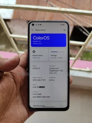 Oppo F19S 128 GB Blue