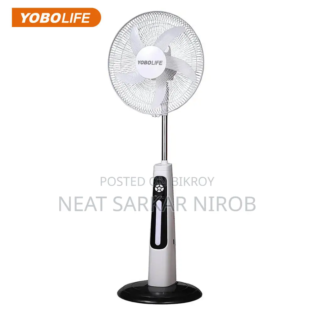 New Product 16 Inch Electric Stand Fan Remote Control AC DC