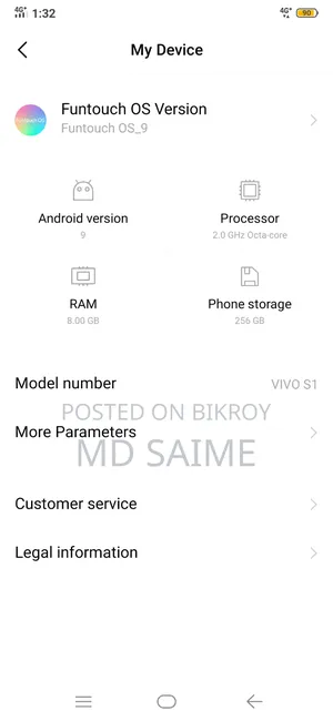 Vivo S1 128 GB