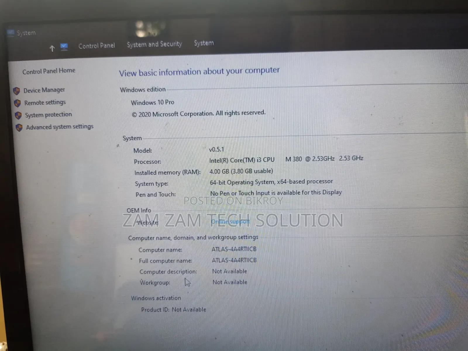 Laptop HP ProBook 4520S 4GB Intel Core I3 HDD 320GB