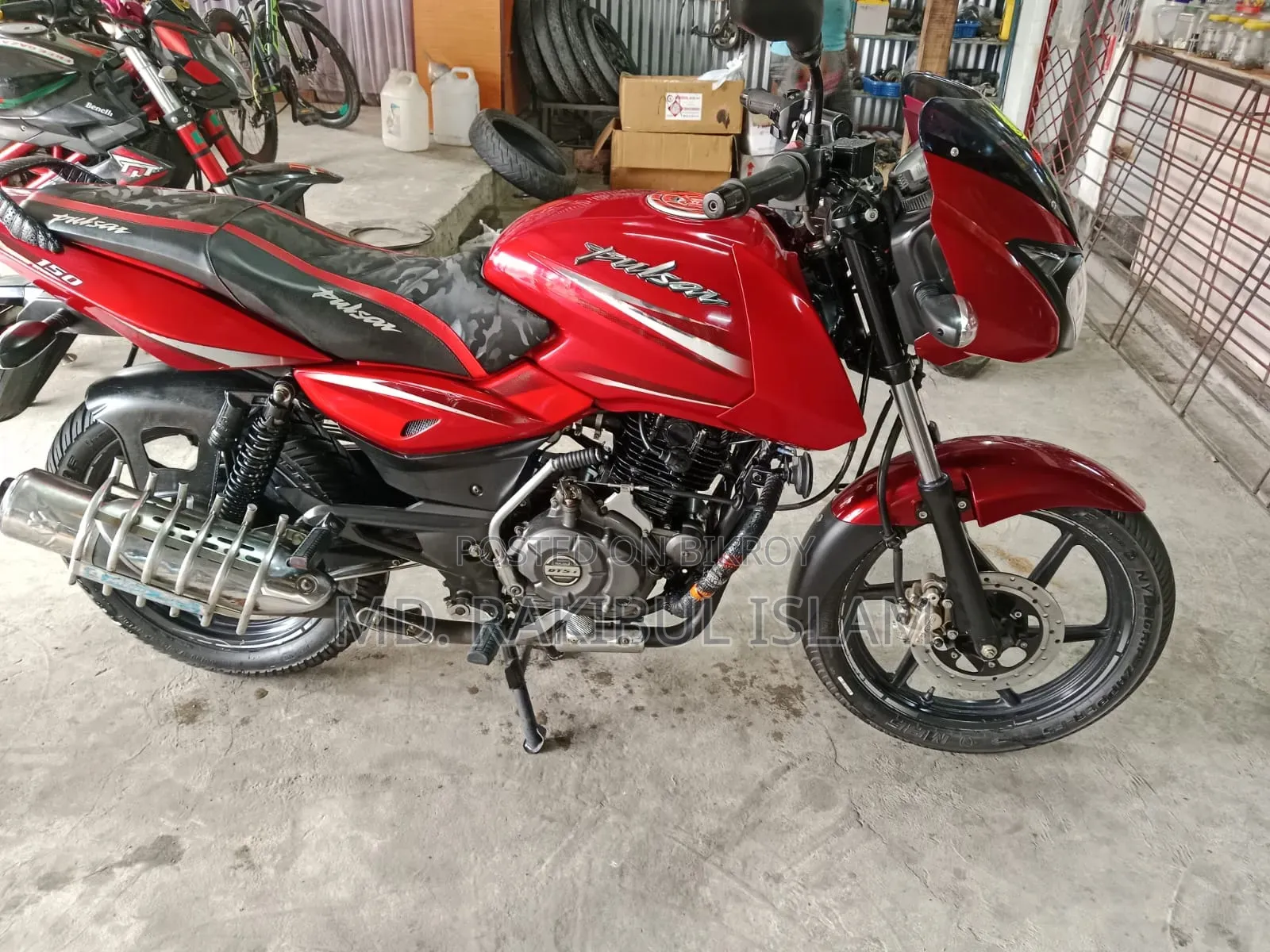 Bajaj Pulsar 150 2019 Red