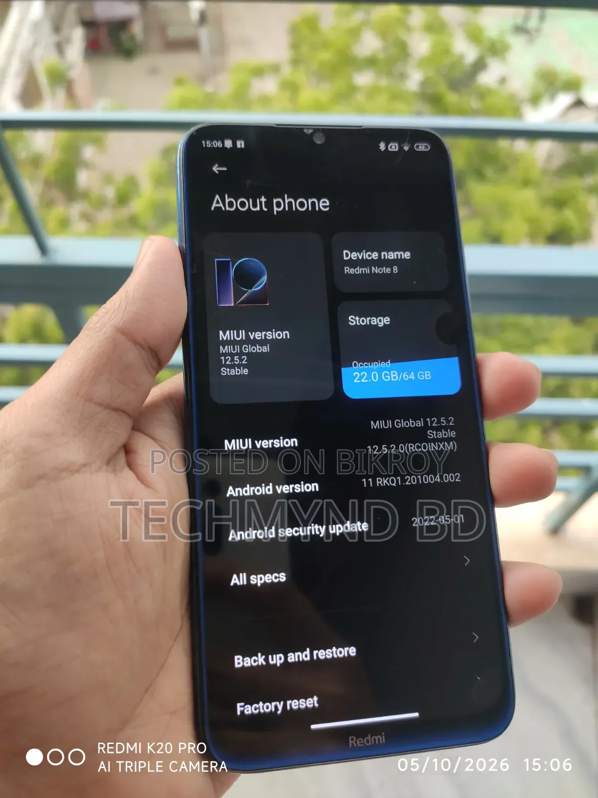 Xiaomi Redmi Note 8 64 GB Blue