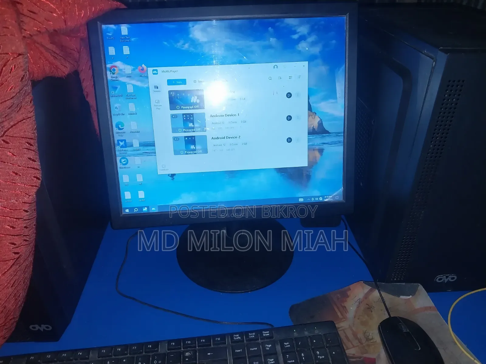 Desktop Computer 8GB Intel Core I5 SSD 256GB