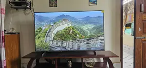 Hisense 55 Inch Bezelless Dolby Vision Tv With Regal Tv Cabinet