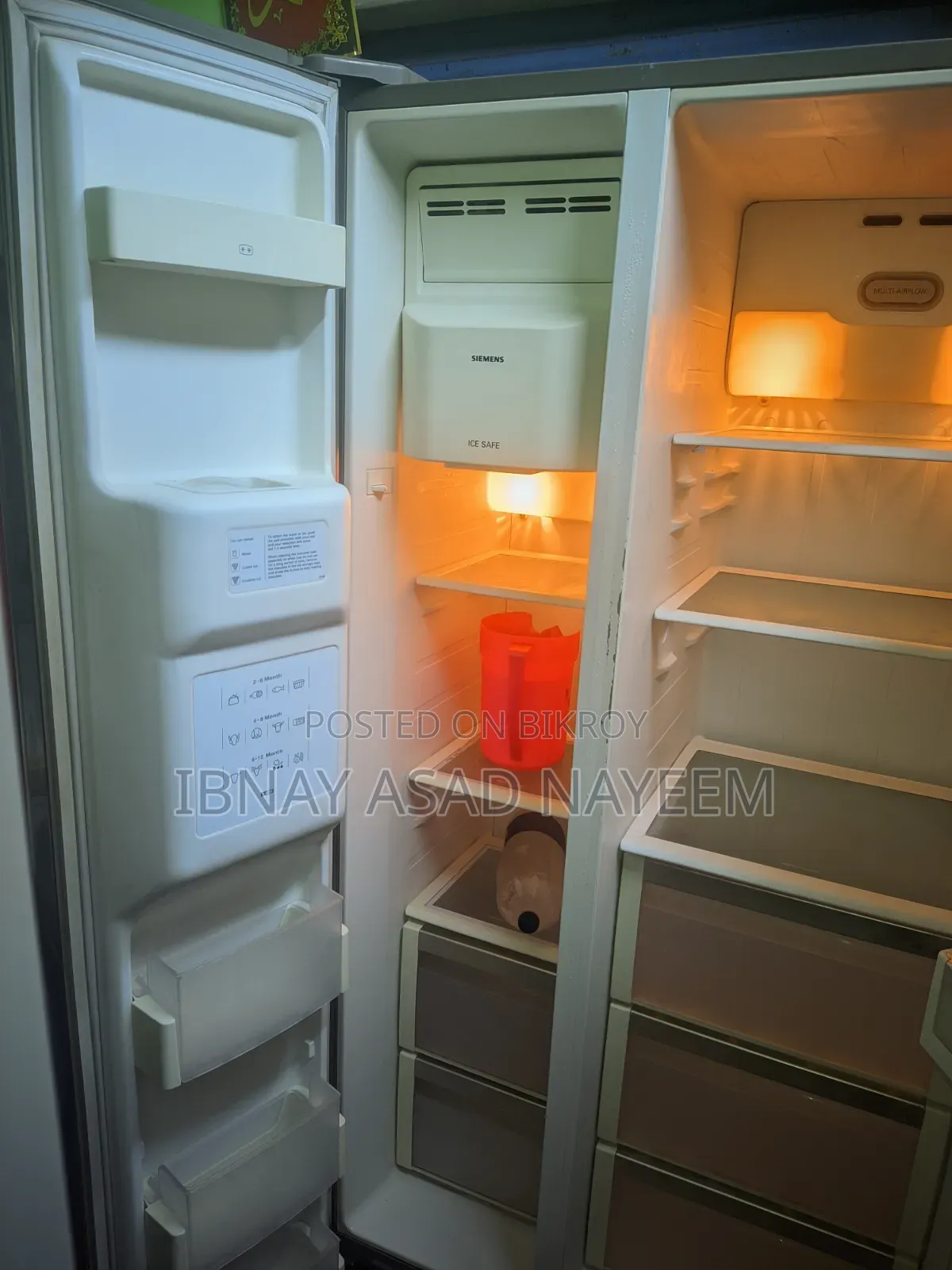 Siemens 604 Liter Side by Side Refrigerator for Sale in Madhabdi