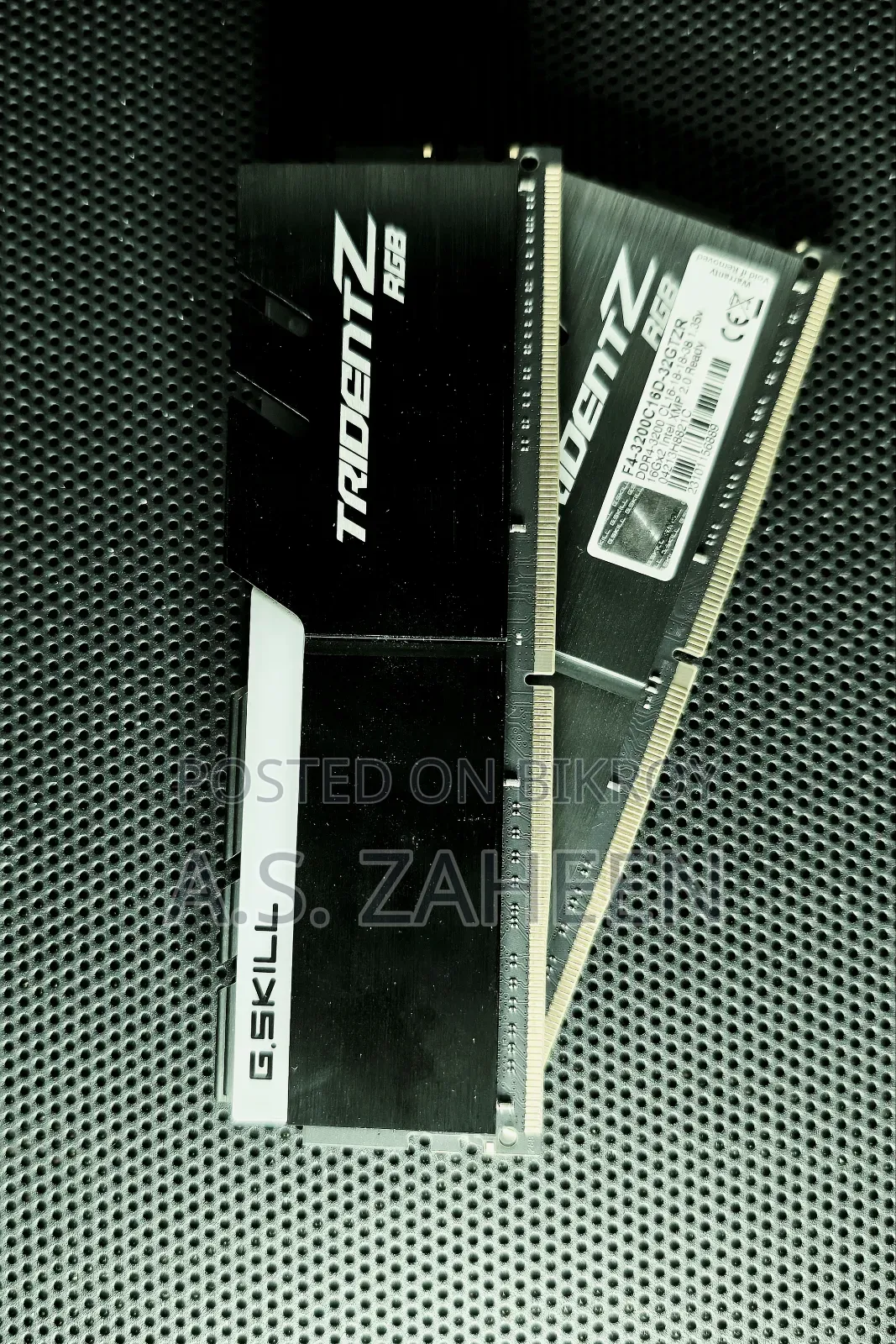 G.Skill Trident Z RGB 16gb Ddr4 3200mhz Desktop Ram