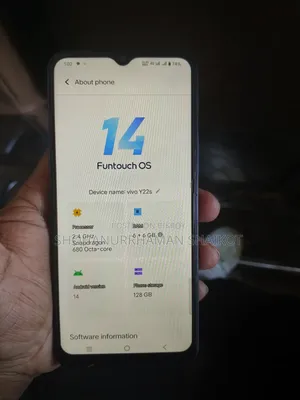 Vivo Y22s 128 GB Black